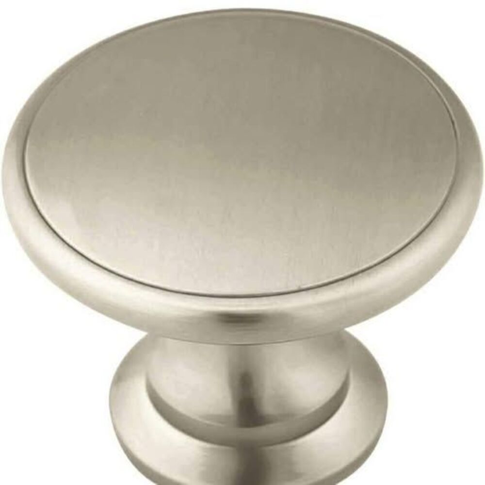 Lot of 10: Amerock BP1466-2-G10 Satin Nickel Oversized Knob 1-3/4" - NEW